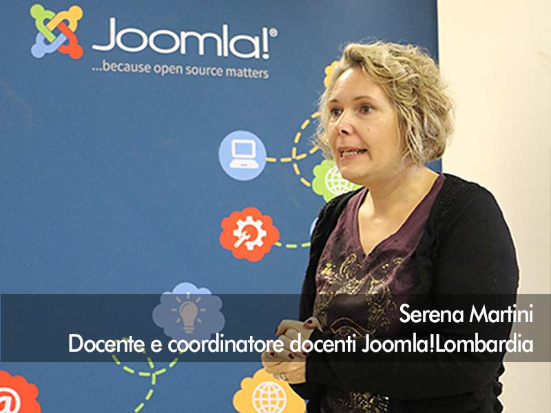 Serena Martini - Docente e Coordinatore docenti Joomla Lombardia