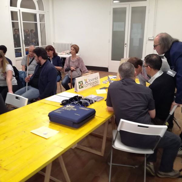 Al tavolo di Lavoro con Vito Disimino ed Emanuele Flain