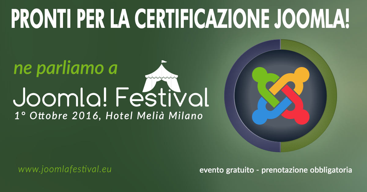 certificazione joomla