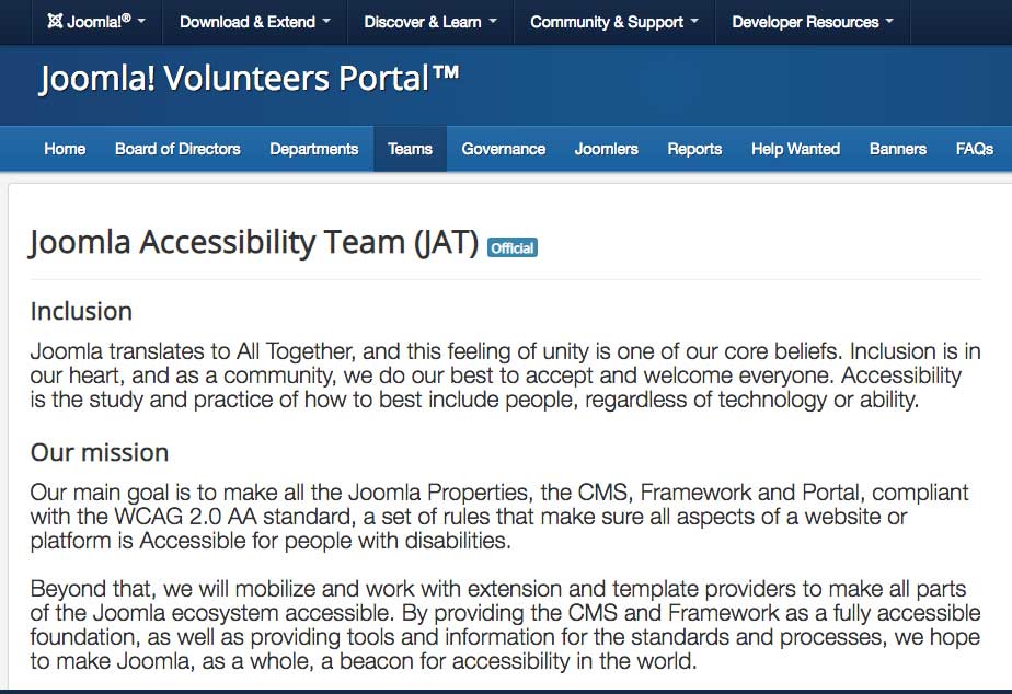 team accessibilita