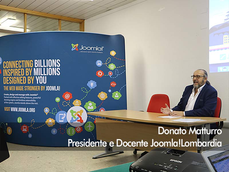 Donato Matturro - Presidente e Docente Joomla Lombardia