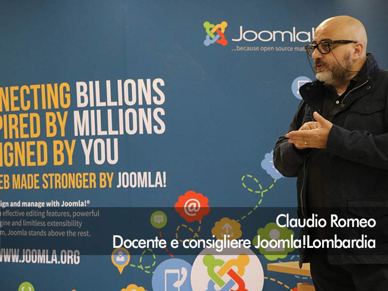 Claudio Romeo - Docente e Consigliere Joomla Lombardia